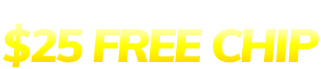 Big Spin 25 free chip